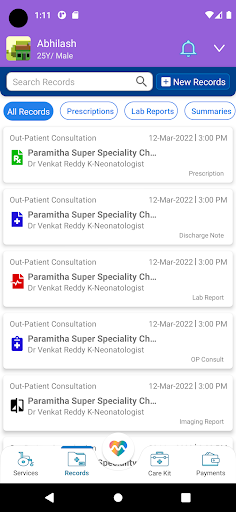 MedXperts Screen 3