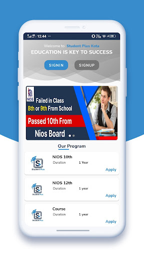 Student Plus Kota Screen 2