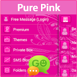 GO SMS Pure Pink icon