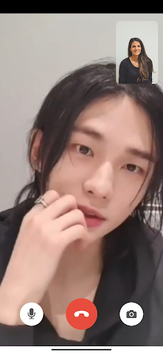 Android application Stray Kids Fake Video Call screenshort