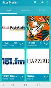 Jazz music online radios