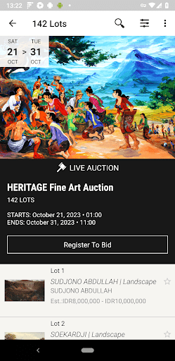 Global Auction Screen 2