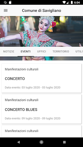 Comune di Savigliano Screen 2