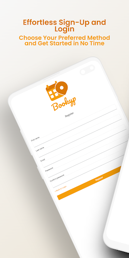 Android application Bookyp screenshort