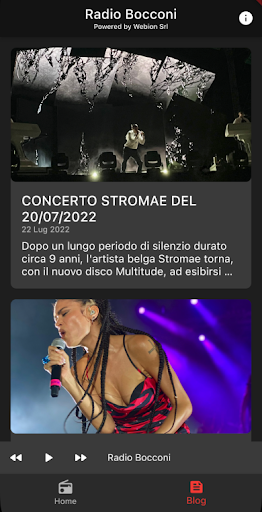 Radio Bocconi Screen 2