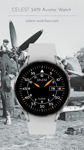 CELEST5479 Aviator Watch