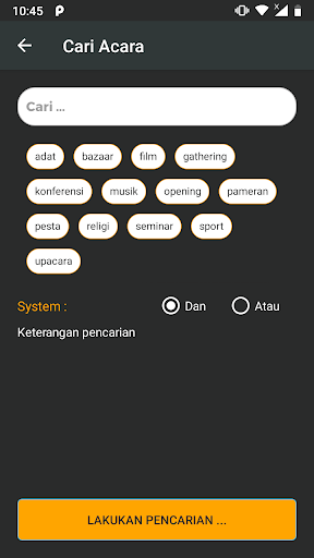 Acara OK Medan Screen 3