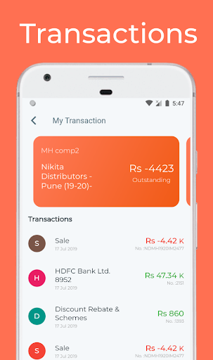 Tradexa - Dealer App Screen 2