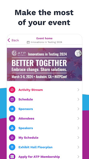 ATP Events Screen 2