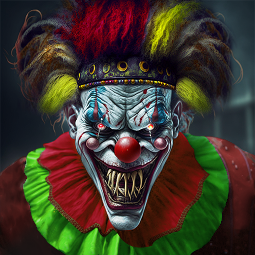 可怕的令人毛骨悚然的小丑生存任務 - 動作恐怖 3d