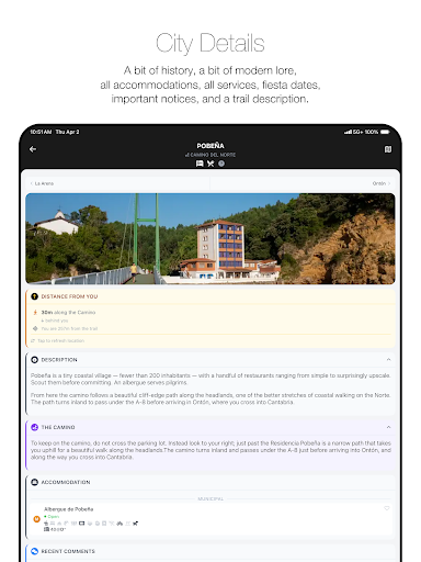 Wise Pilgrim Camino del Norte screenshot 11