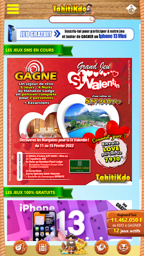 Android application TahitiKDO screenshort