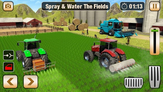 Download Real Tractor Driving Simulator v1.0.37 MOD APK (Unlimited Money) Free For Android 6