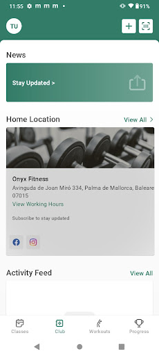 Onyx Fitness Screen 3