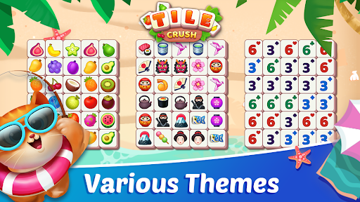 Android application Tile Crush - Triple Match screenshort