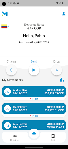 ControlMoney Demo Screen 2