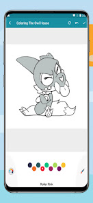 Captura de Pantalla 7 The Owl House Coloring android