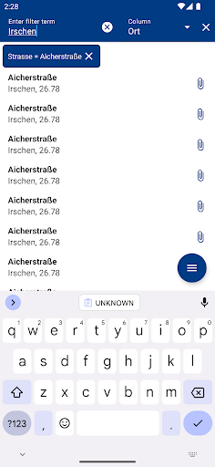 Android application luxData.easyApp screenshort