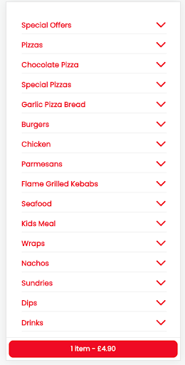 Pizza Palace Sunderland Screen 2