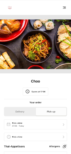 Android application Choo screenshort