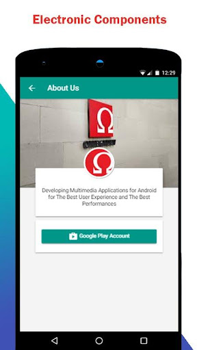 Android application Electronic Components screenshort
