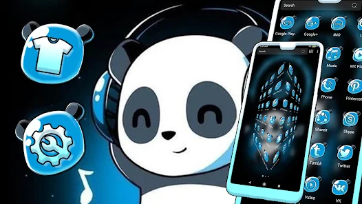 Musical Panda Theme - Apps on Google Play