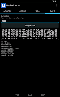 STA: Statistical Toolbox Screenshot