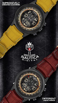 SWF Nautica Digital Watch Faceのおすすめ画像2