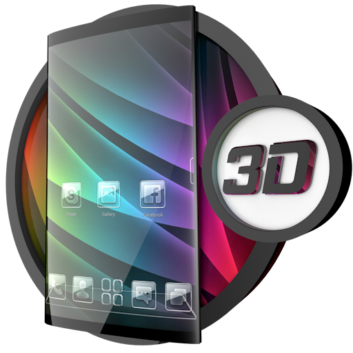 Glass theme & glass icon pack  5.1.1 Icon
