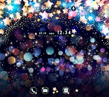 screenshot of Sparkle Star Theme +HOME