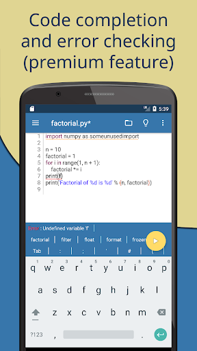 Pydroid 3 screenshot 5