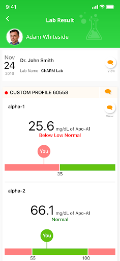 RIH Patient Portal Screen 3
