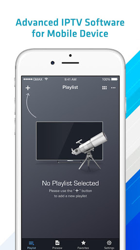 Android application Smart IPTV Player screenshort
