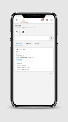 Vieira & Padua Administradora Screen 3