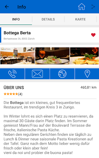 Züri App - CITYGUIDE Zürich Screen 2