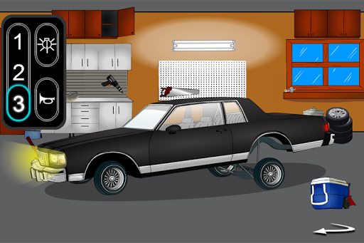Lowrider Awakening: Car Repair Screen 3