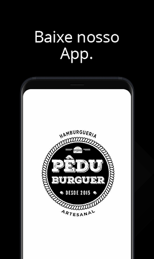 Android application Pêdu Burguer screenshort