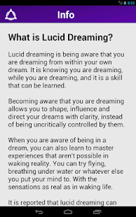 Awoken - Lucid Dreaming Tool Capture d'écran