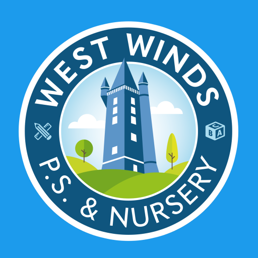 West Winds Primary School logo