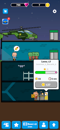 Android application Zombie Shoot: Idle Gun Factory screenshort