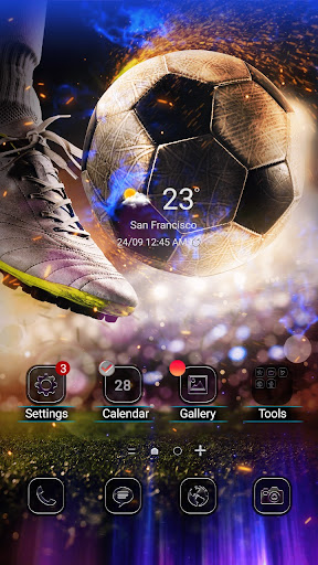Android application Soccer Striker - Wallpaper screenshort