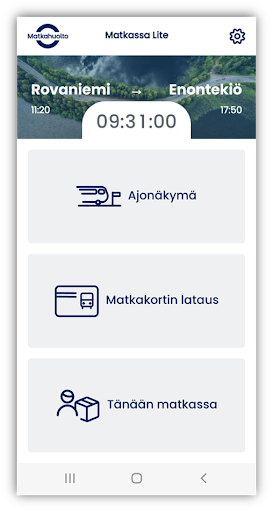 Android application Matkassa Lite screenshort