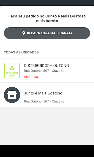 Android application Junto é Mais Gostoso screenshort