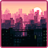 Pixel Art City Wallpaper icon