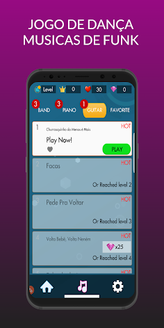 Piano Tiles  FUNK MUSICA DANÇA - Screenshot 3