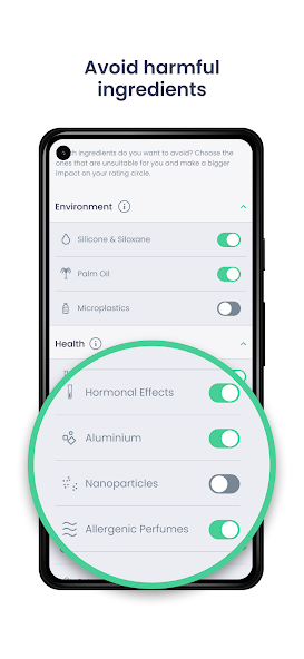 CodeCheck: Product Scanner UI shots 6