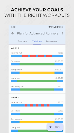Screenshot of FitRunner - Running Coach