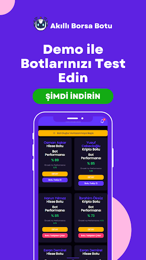 Akıllı Borsa Botu - Yapay Zeka Screen 3