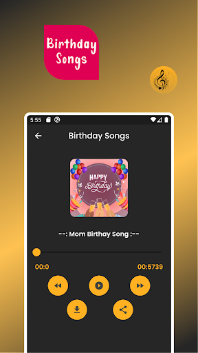 Birthday Mp3 Songs & Find Age Screen 3