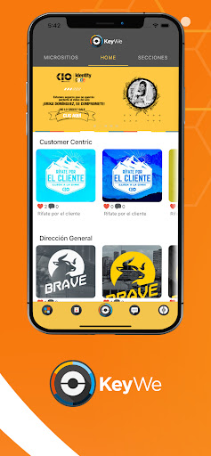 Android application KeyWe screenshort